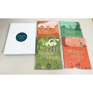 Infini Book Reader + Extras (3 Pigs, Jack & Beanstalk, Robin Hood, Winnie) New!
